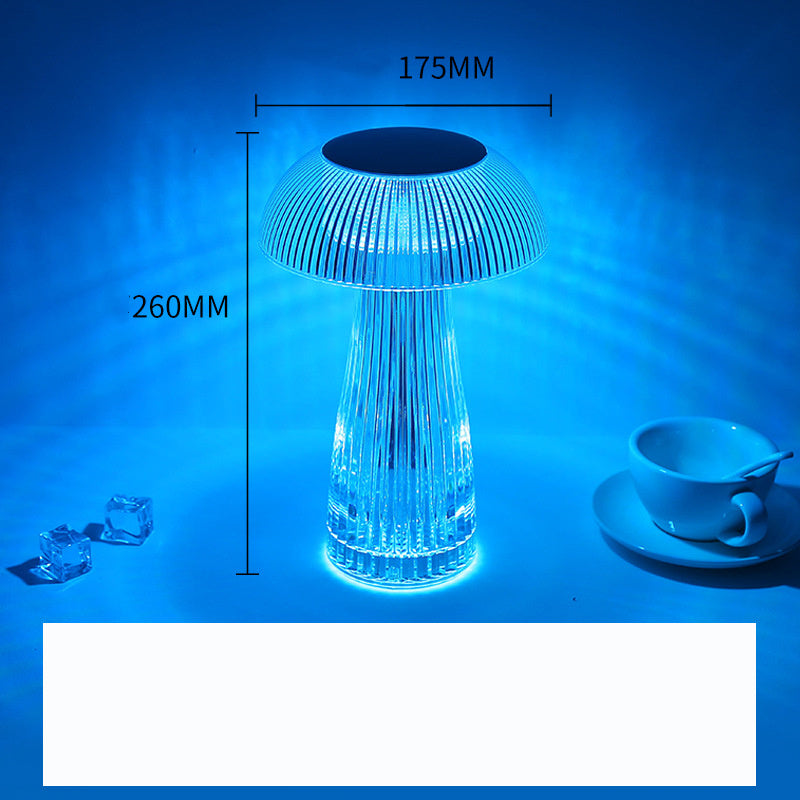 Jellyfish Crystal Night Lamp The Unalia Brand