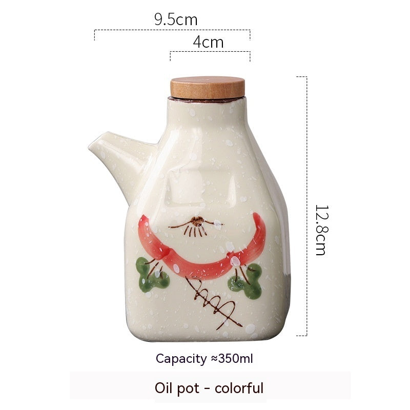 Chinese Style Ceramic Sauce Dipping Bottles The Unalia Brand