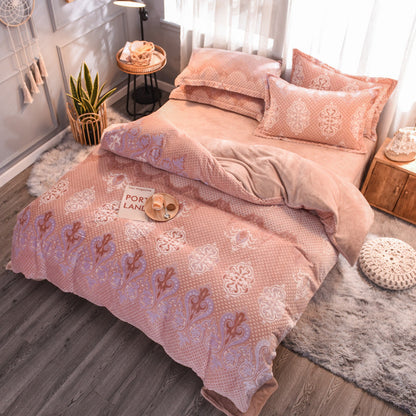 All Pink Printed Bedding The Unalia Brand