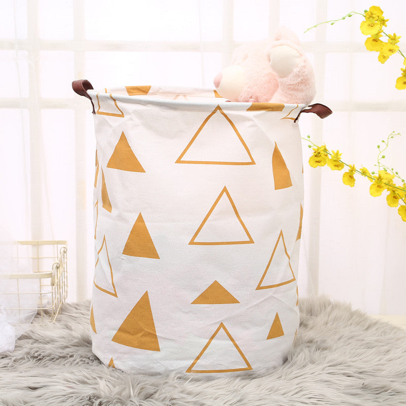 Geometric Laundry Basket The Unalia Brand