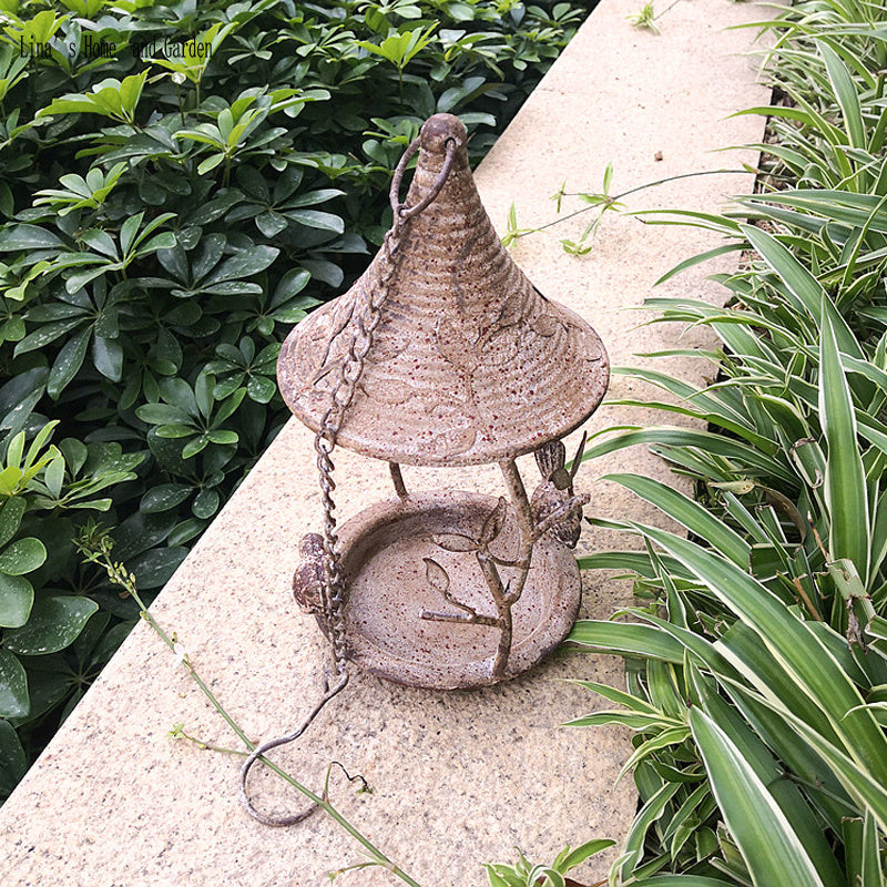 Woven Hanging Bird Feeder The Unalia Brand