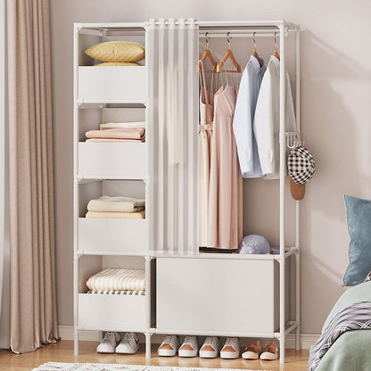 Wardrobe Home Bedroom Simple Assembly Wardrobe The Unalia Brand