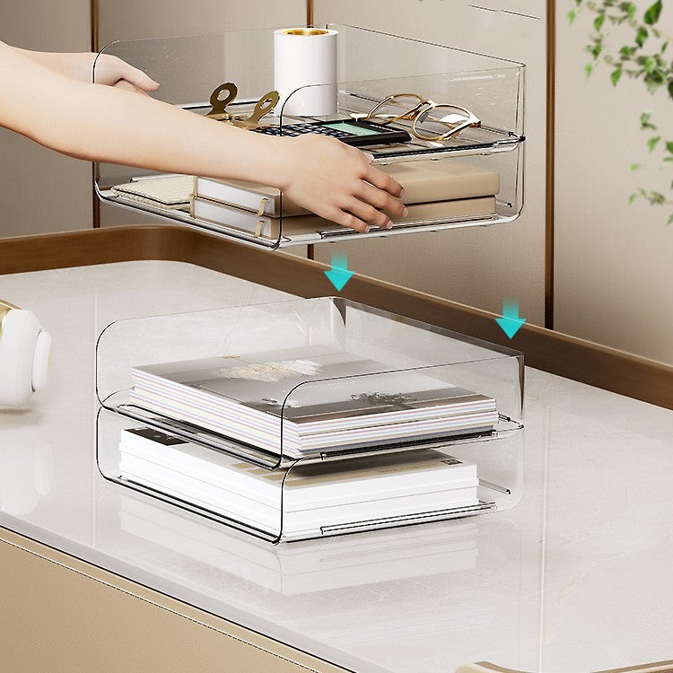 Stackable Desktop Storage Box The Unalia Brand