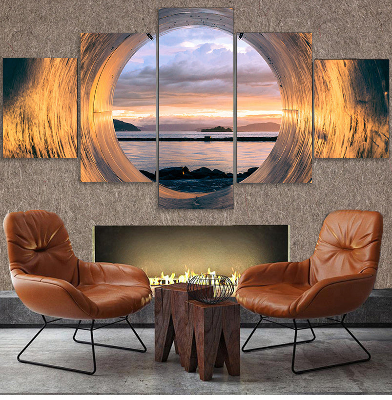 Sunset Seascape Canvas