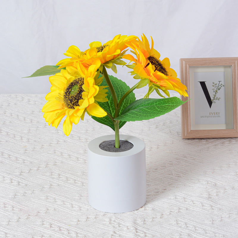 LED Sunflower Night Lamp The Unalia Brand