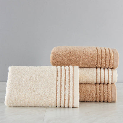 Assorted Ribbed Cotton Towel Set The Unalia Brand