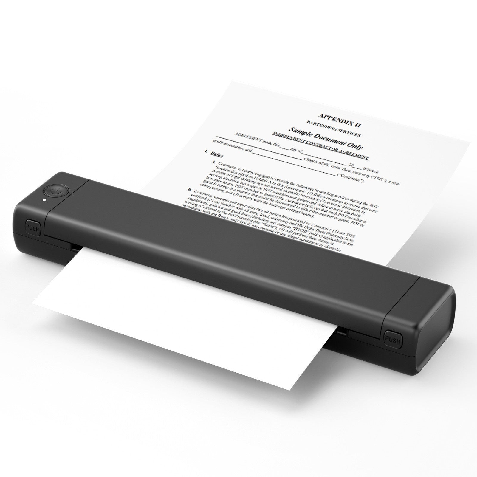 A4 Portable Thermal Printer The Unalia Brand