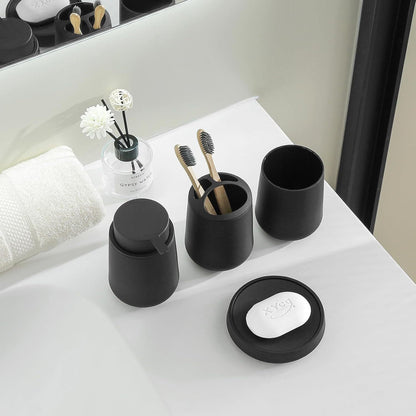 Matte Black Bathroom Set The Unalia Brand