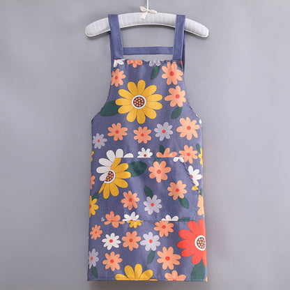 Floral Print Kitchen Apron The Unalia Brand