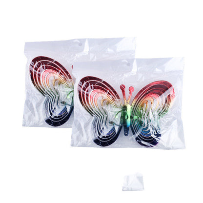 Rainbow Butterfly Wind Chimes The Unalia Brand