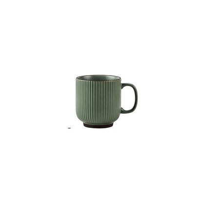 Assorted Ribbed Coffee Mugs The Unalia Brand