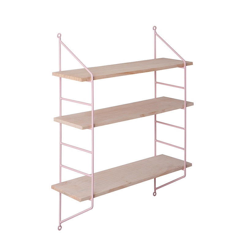 Wooden decorative iron rack The Unalia Brand