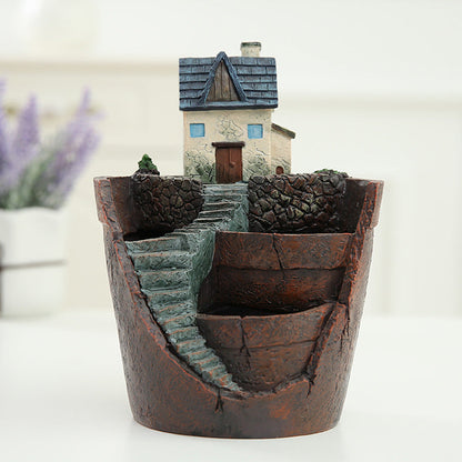 Succulent Micro Landscape Flower Pot null