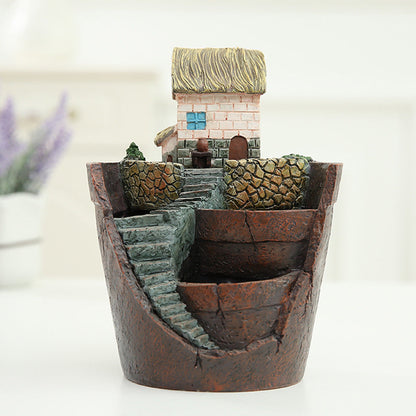 Succulent Micro Landscape Flower Pot null