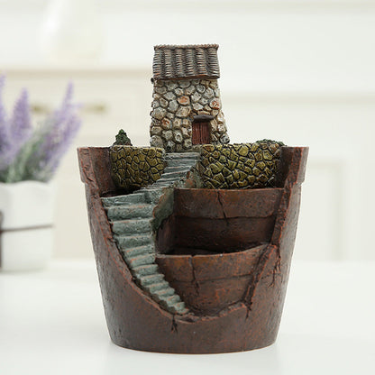 Succulent Micro Landscape Flower Pot null