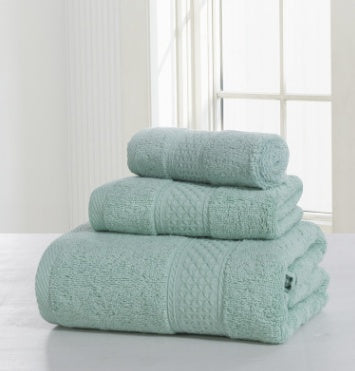 Assorted 3-Piece Cotton Towel Set The Unalia Brand