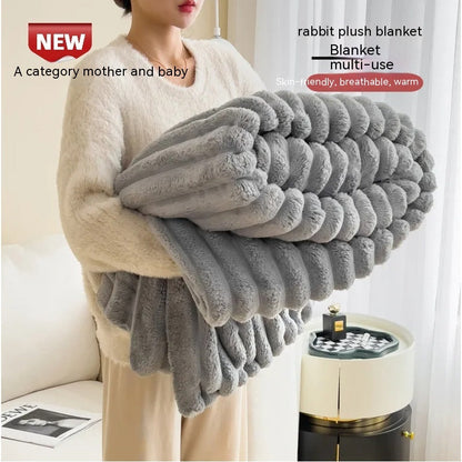 Assorted Ribbed Throw Blankets The Unalia Brand