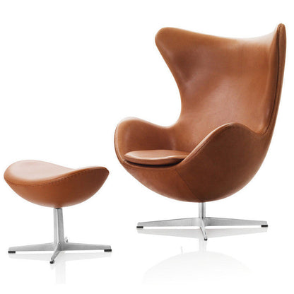 Living Room Fashion Study Swivel Eggshell Chair The Unalia Brand