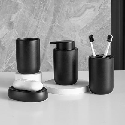 Matte Black Bathroom Set The Unalia Brand