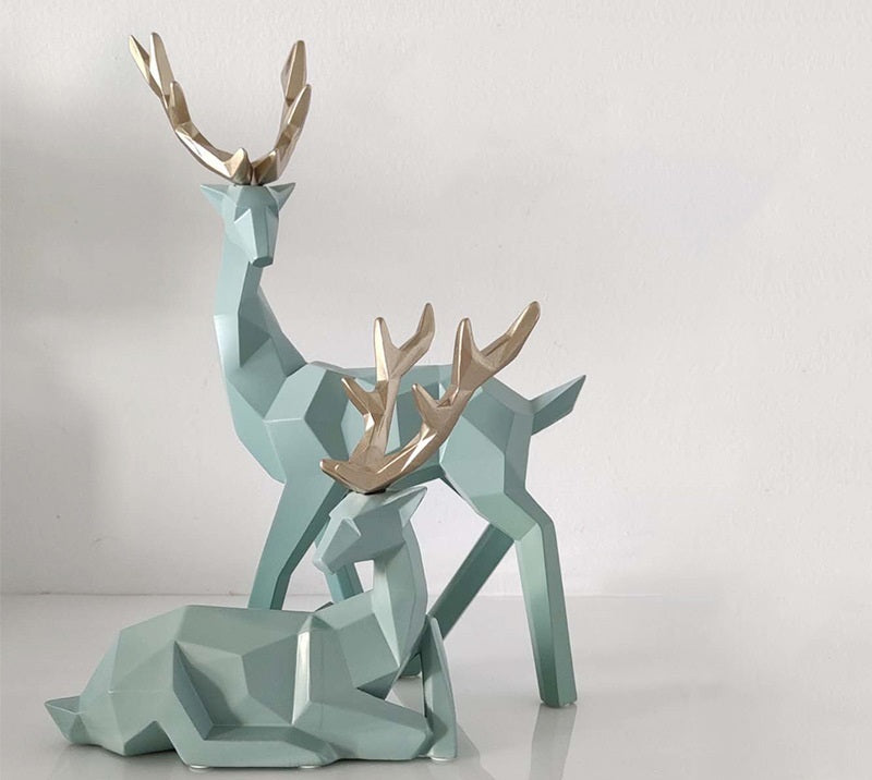 Assorted Deer Sculptures The Unalia Brand