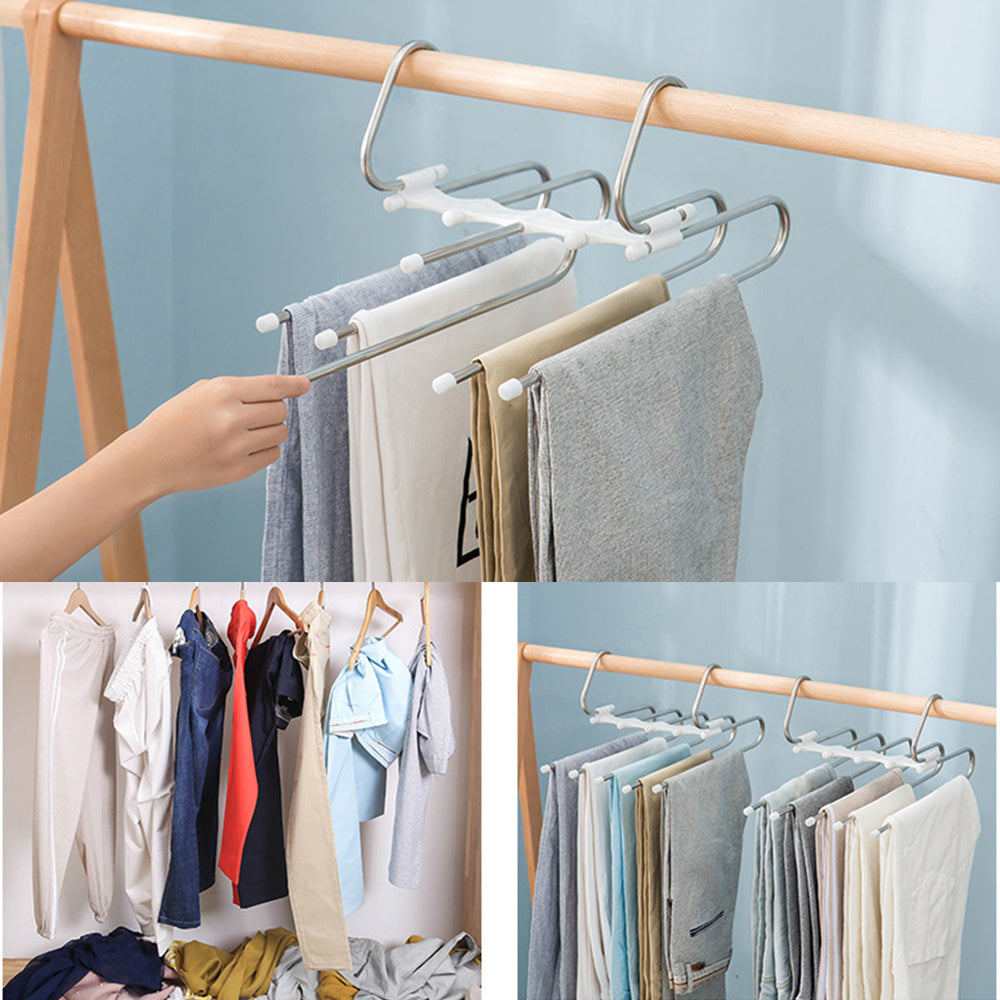 5 In 1 Multifunctional Wardrobe Hanger The Unalia Brand