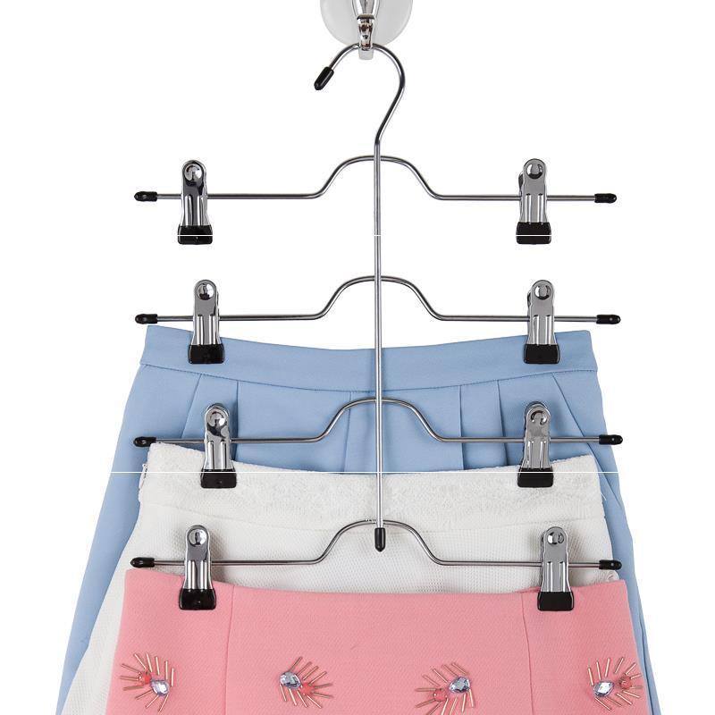 Multi-layer skirt clip pants rack pants clip hanger The Unalia Brand