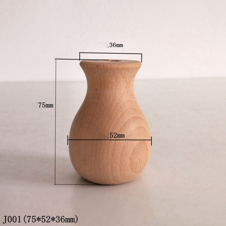 Handmade Chinese Wooden Vase The Unalia Brand