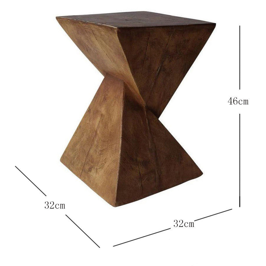 Nordic Design Edge Table, Minimalist Geometric Coffee Table The Unalia Brand