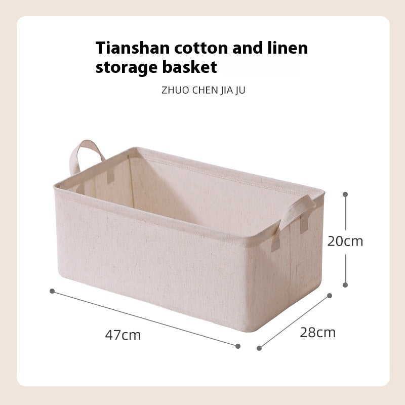 Morandi Clothing Storage Basket Finisher Household Fabrics The Unalia Brand