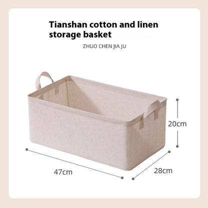 Morandi Clothing Storage Basket Finisher Household Fabrics The Unalia Brand