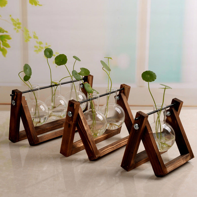 Swing Plant Glass Stand The Unalia Brand