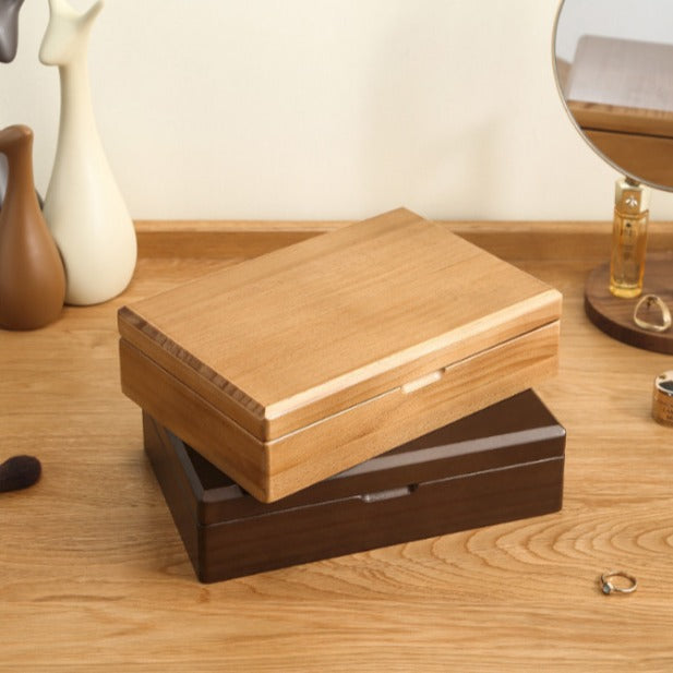 Black Walnut Retro Wood Ornaments Box The Unalia Brand