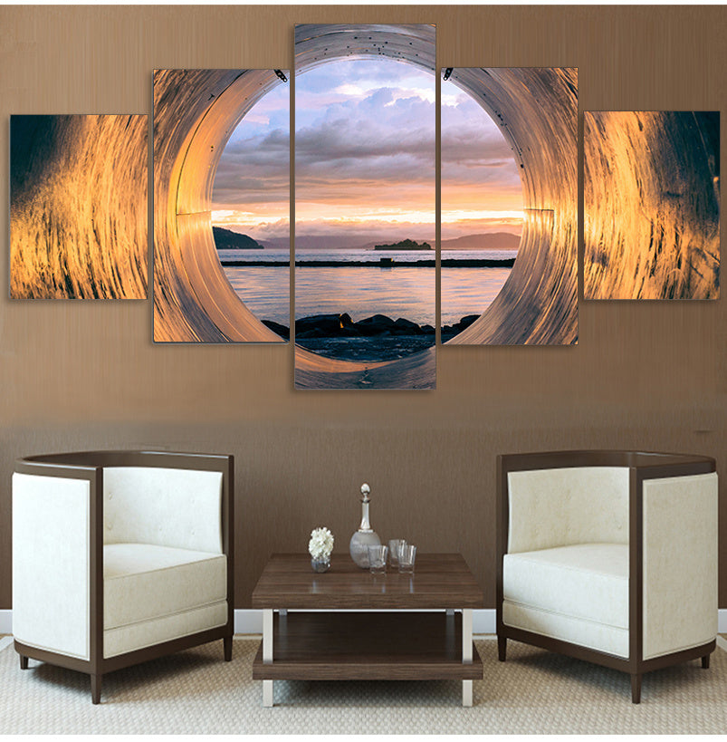 Sunset Seascape Canvas