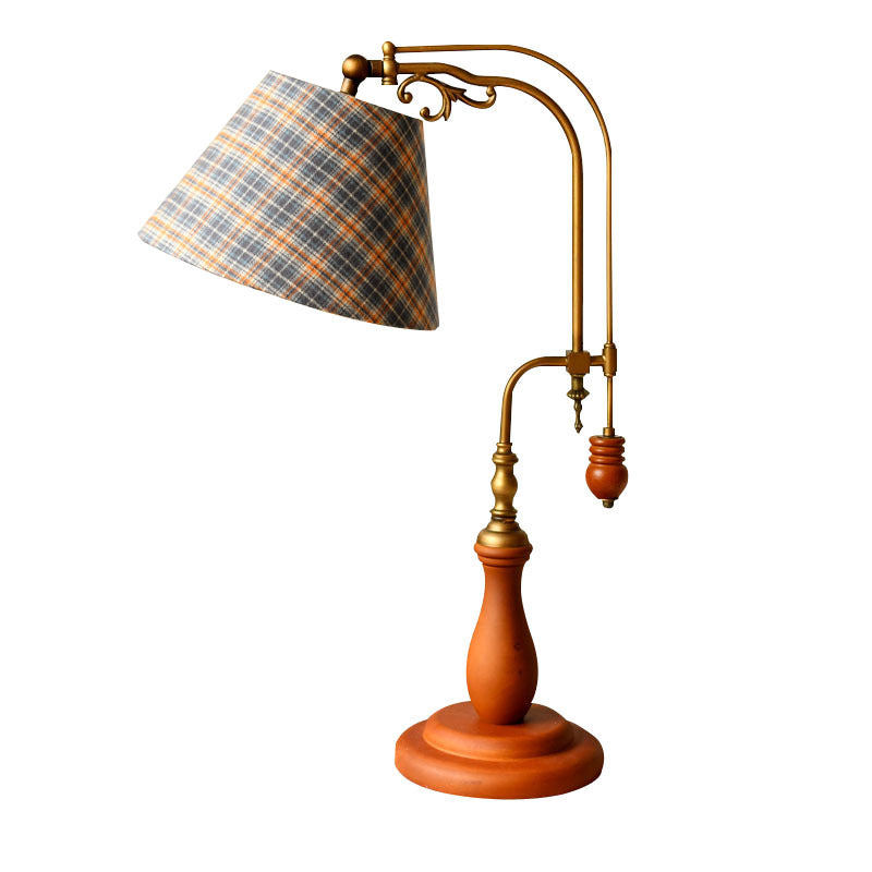 Vintage Checkered Reading Lamp The Unalia Brand