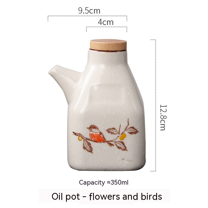 Chinese Style Ceramic Sauce Dipping Bottles The Unalia Brand