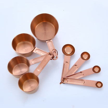 Gold Stainless Measuring Spoons The Unalia Brand