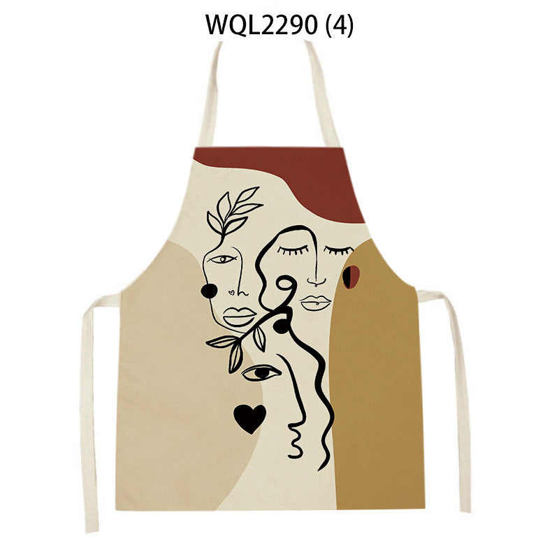 Nordic Print Kitchen Apron The Unalia Brand