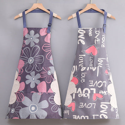 Floral Print Kitchen Apron The Unalia Brand