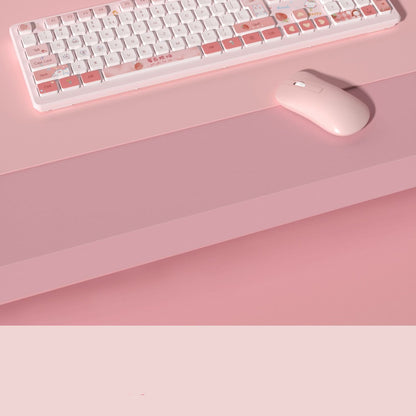 All Pink Wireless 2.4G Keyboard The Unalia Brand