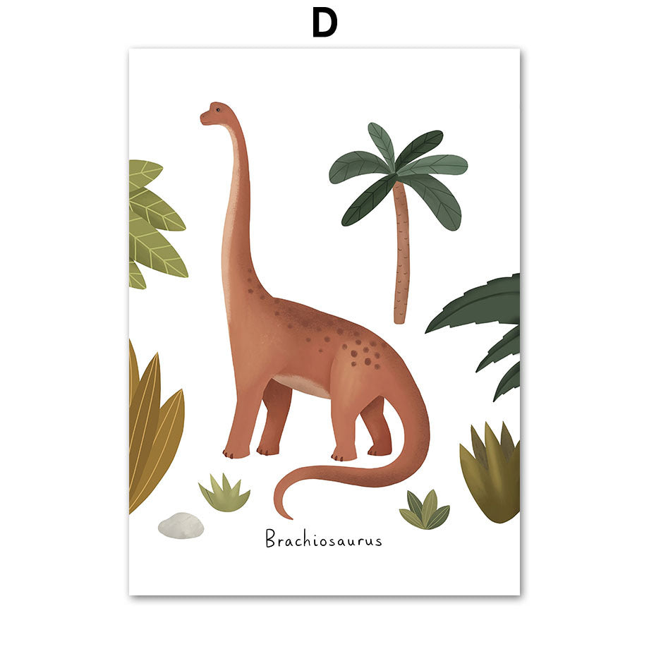 Jurassic Wall Canvas Print