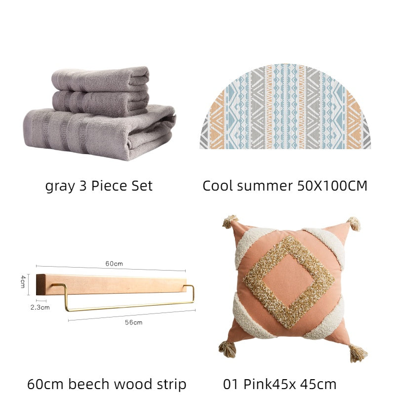 6-Piece Bamboo Towel Set The Unalia Brand