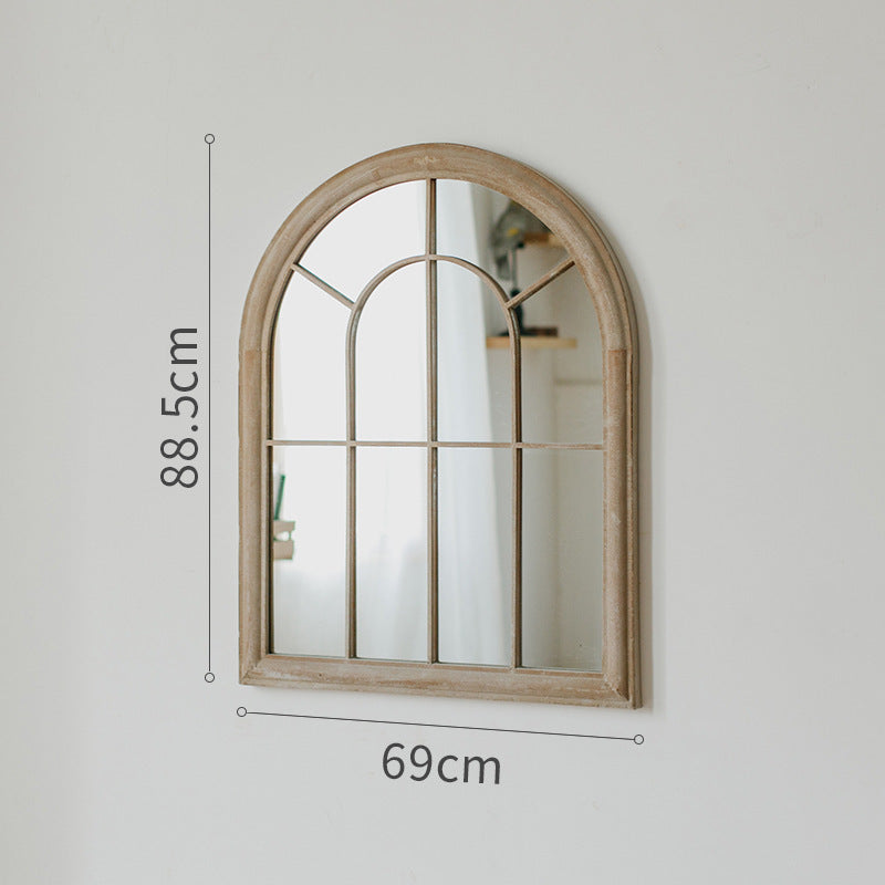 Retro False Window Decoration French Wall Mirror Landing The Unalia Brand