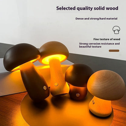 Mushroom Bedside Night Lamp The Unalia Brand