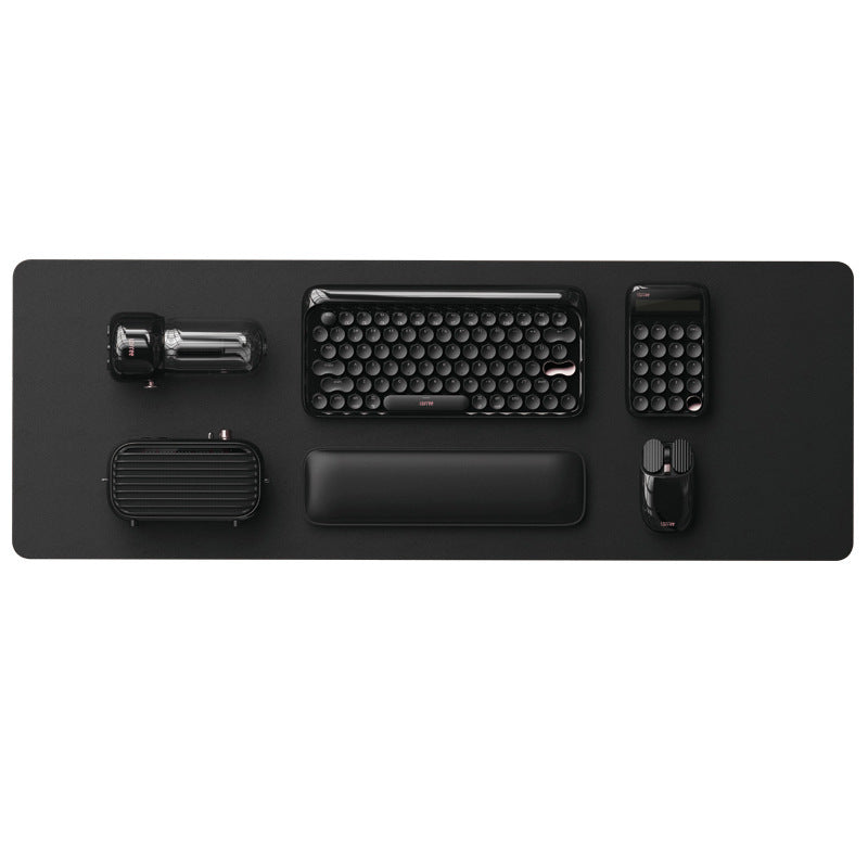 Wireless Office Black Gold Textured Retro Bluetooth Mechanical Keyboard And Mouse Set The Unalia Brand