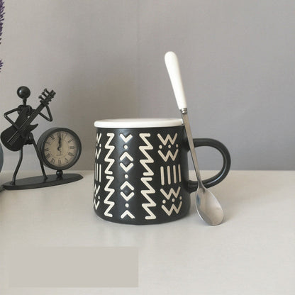 Assorted Handpainted Nordic Mugs The Unalia Brand