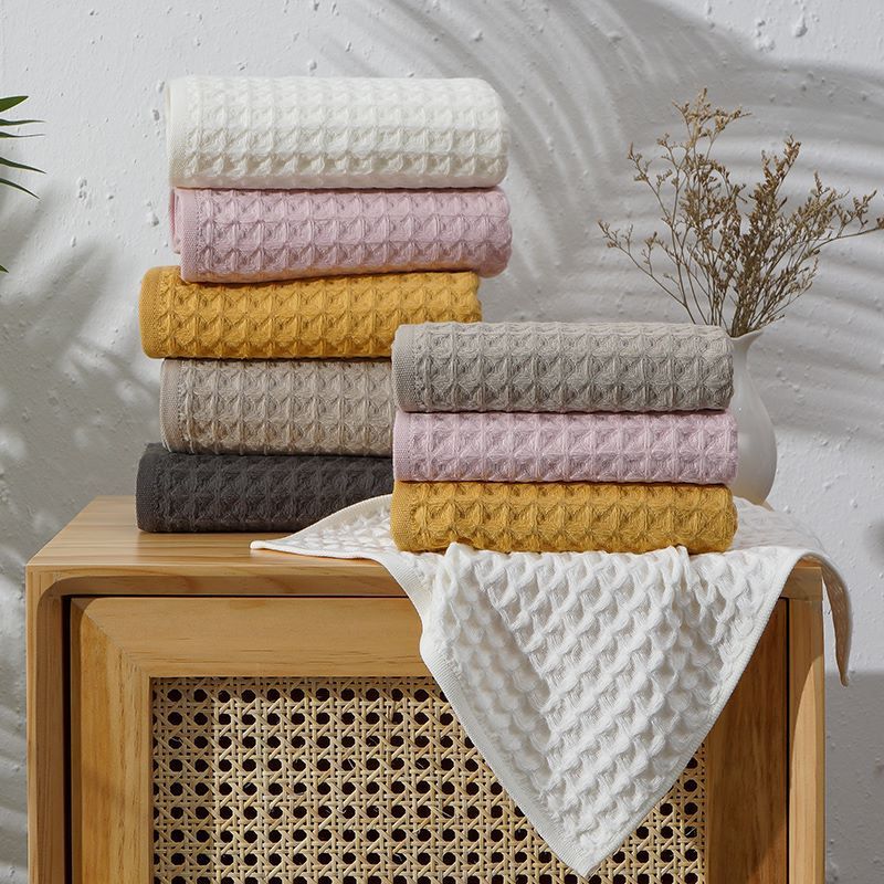 Assorted Honeycomb Bath Towels The Unalia Brand