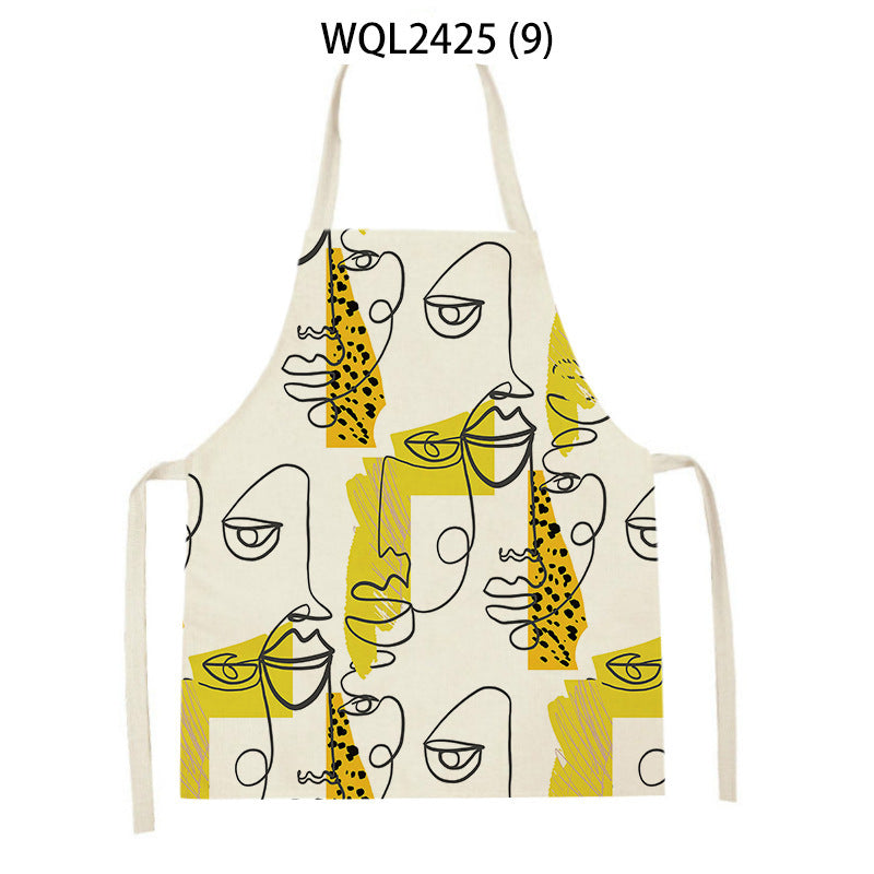 Nordic Print Kitchen Apron The Unalia Brand