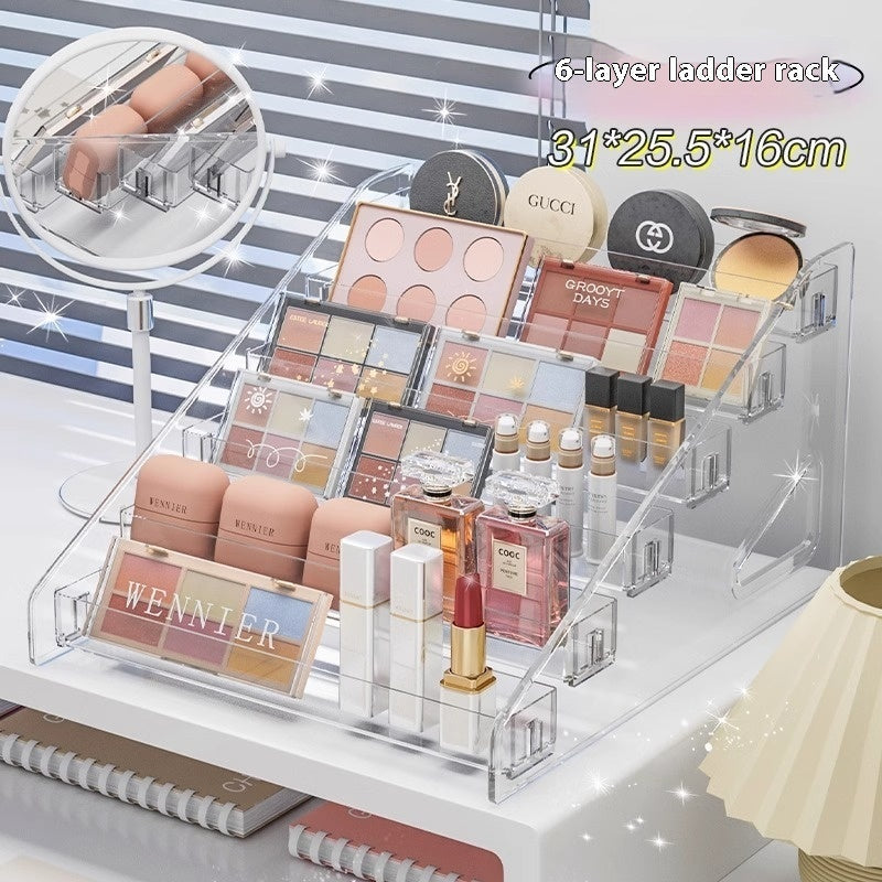 Plastic Transparent Cosmetics Storage Box The Unalia Brand