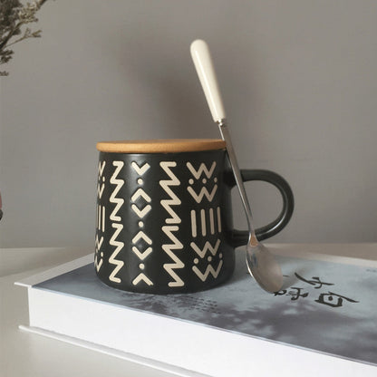 Assorted Handpainted Nordic Mugs The Unalia Brand