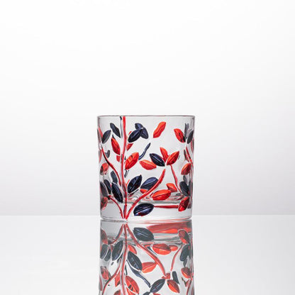 Handpainted Whiskey Glasses The Unalia Brand